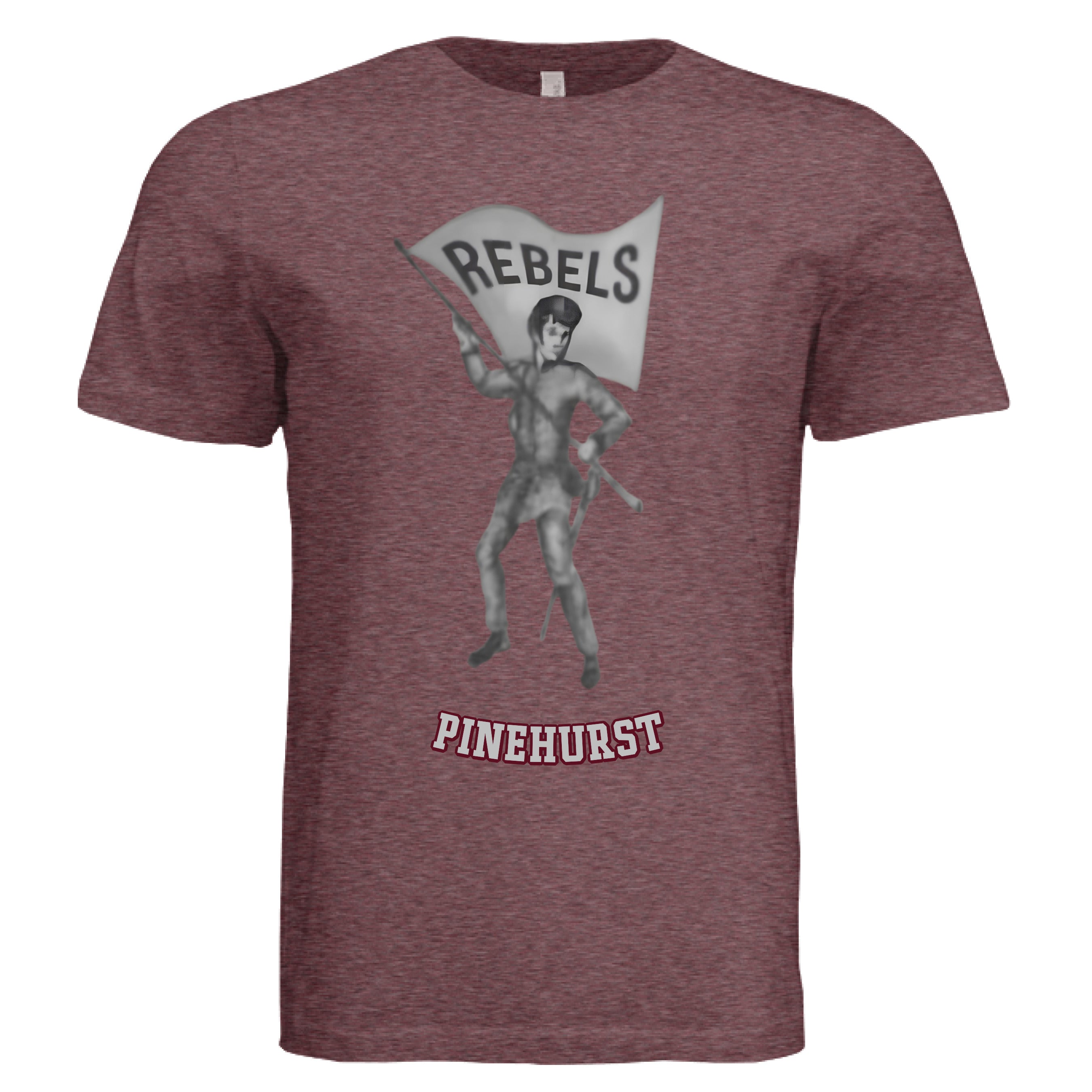 MAROON TRIBLEND - FRONT