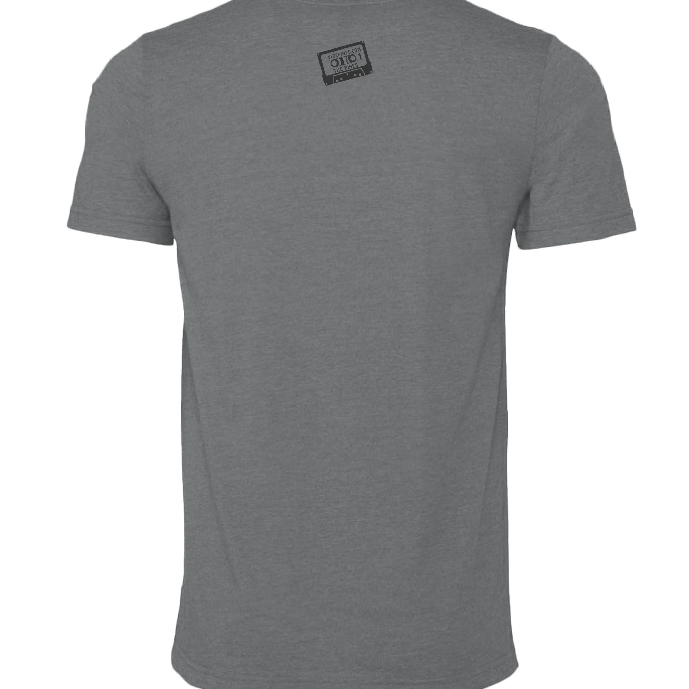 Dark Grey Heather - 3001CVC - BACK