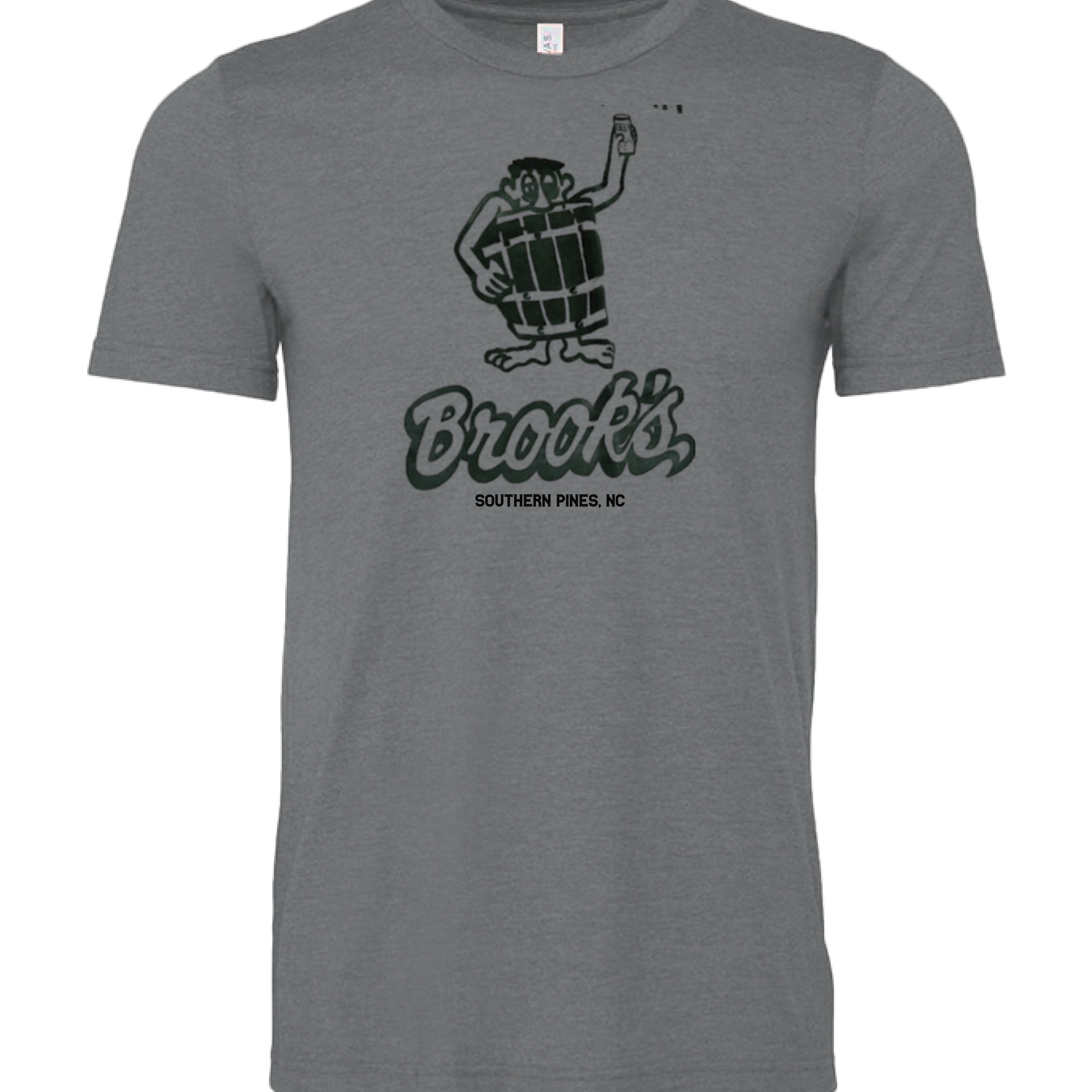 Dark Grey Heather - 3001CVC - FRONT