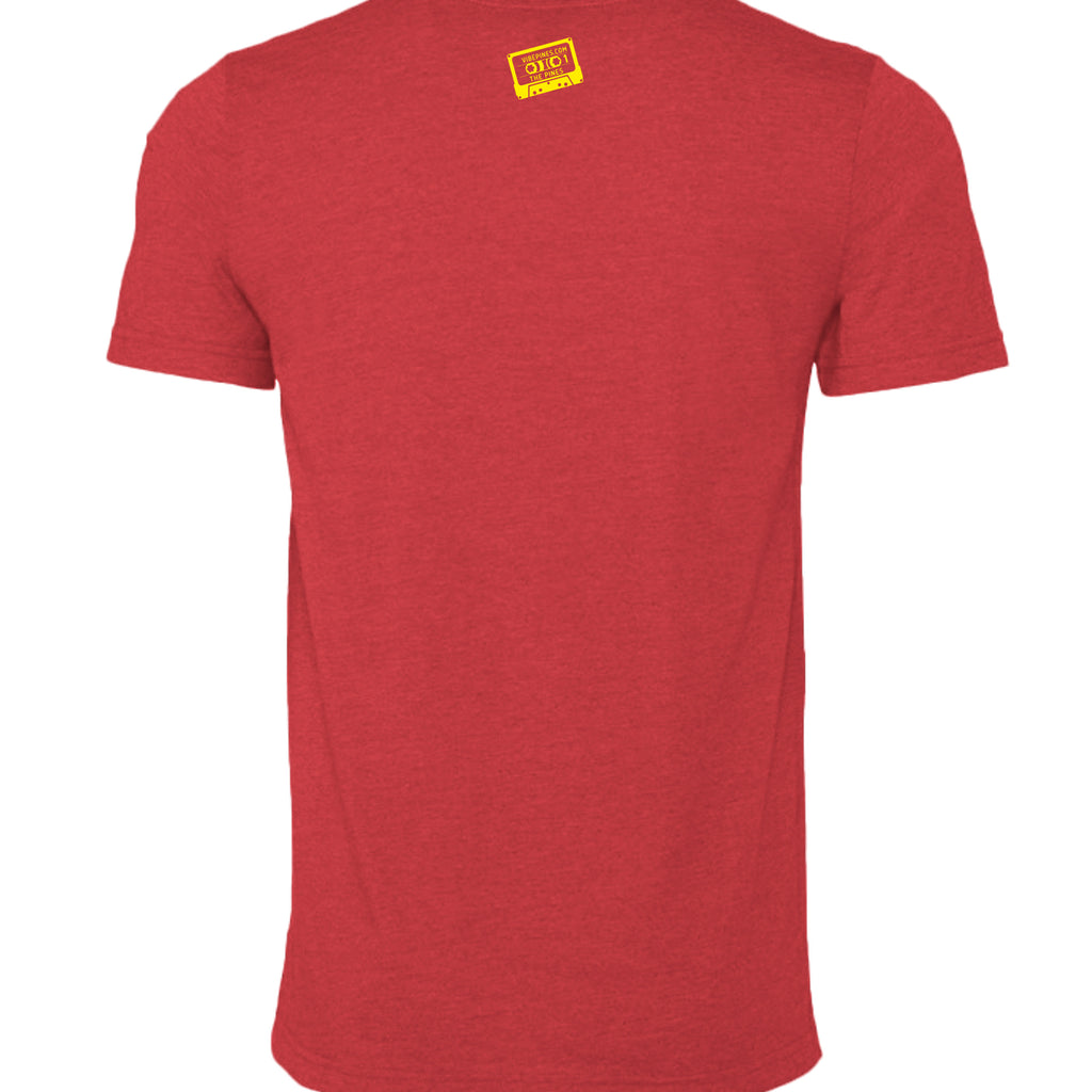 HEATHER RED - 3001CVC - BACK
