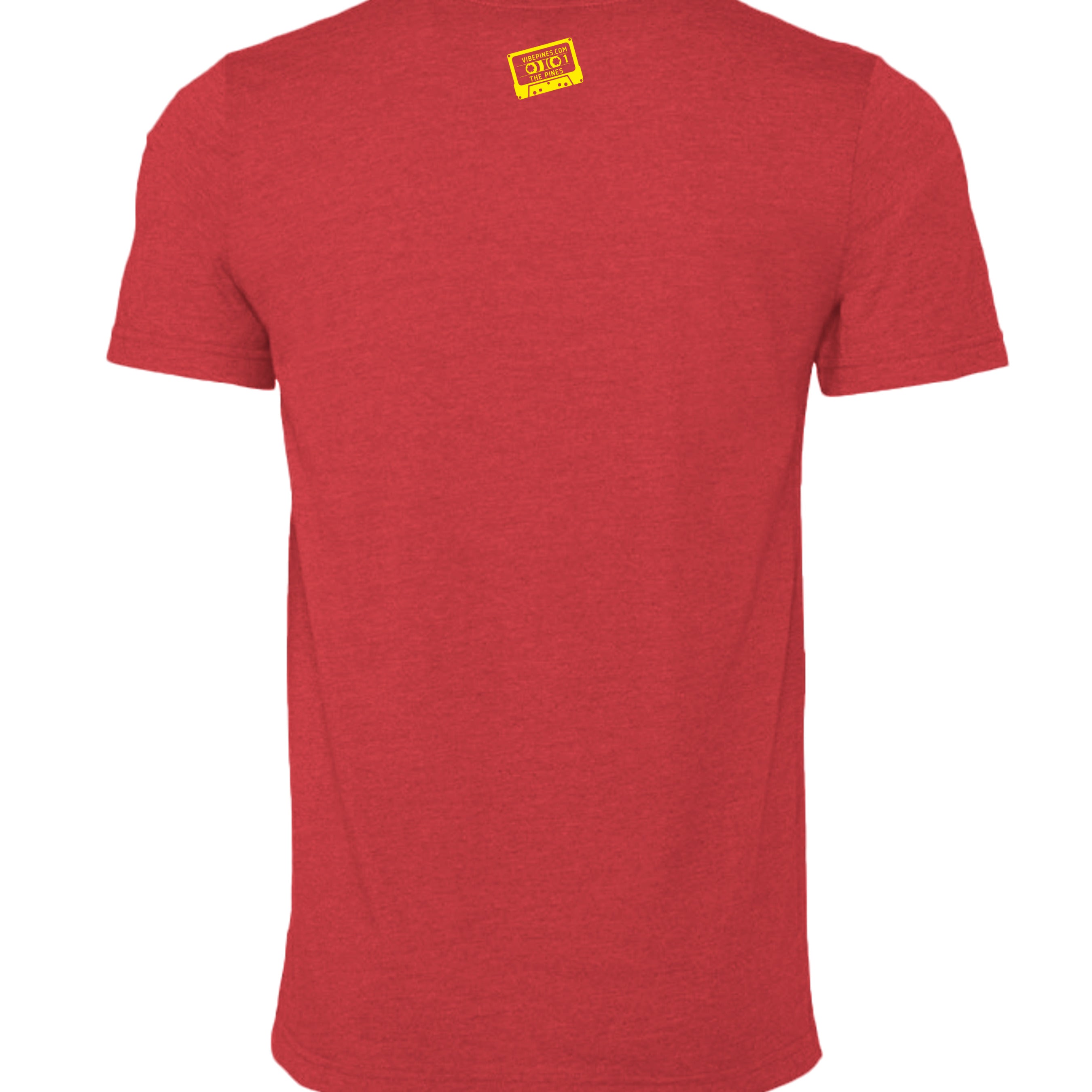 HEATHER RED - 3001CVC - BACK