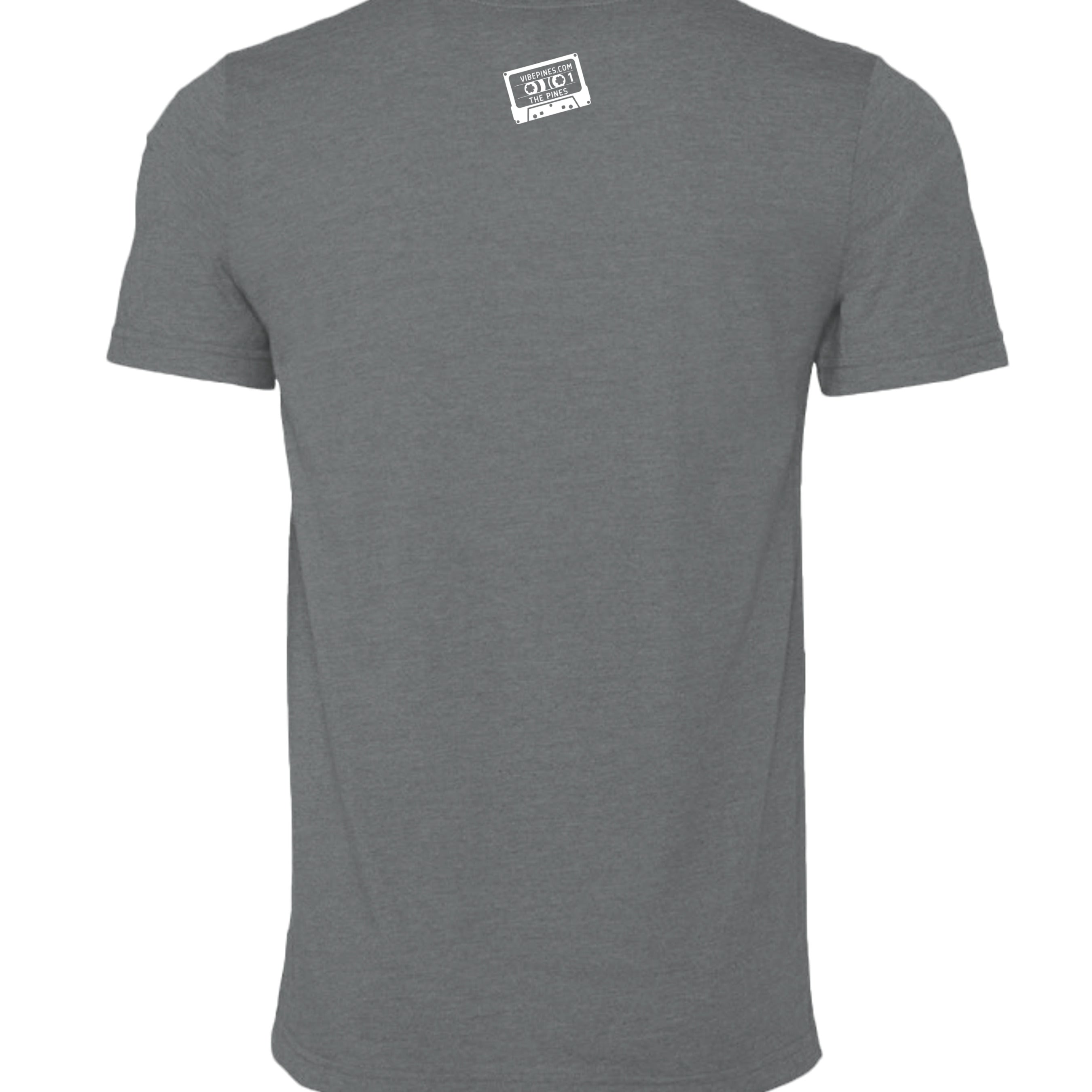 Dark Grey Heather - 3001CVC - BACK