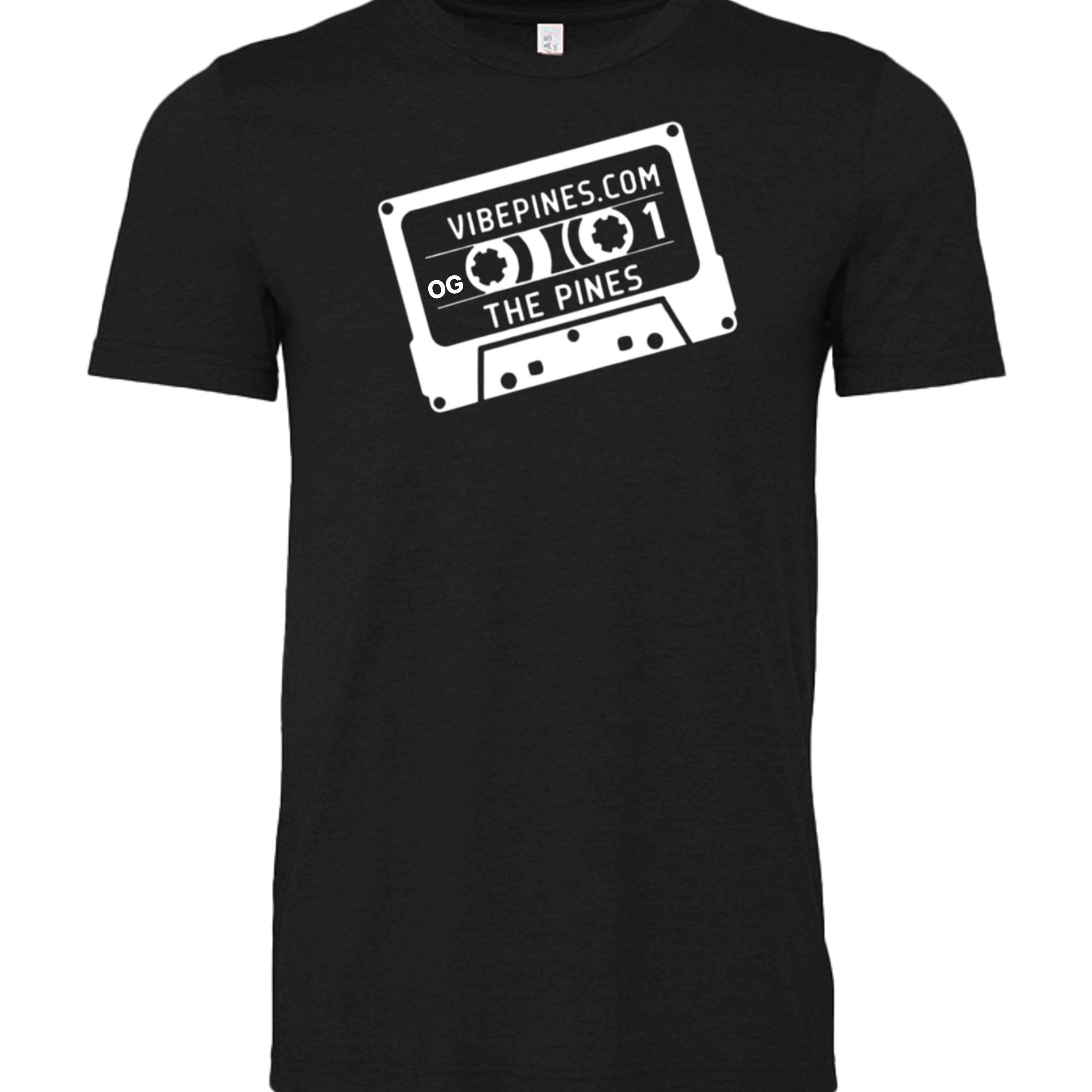 Solid Black Blend - 3001CVC - FRONT